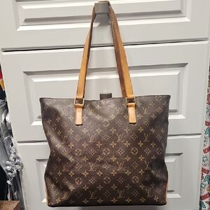 Louis Vuitton Cabas Mezzo Monogram Tote